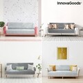 SoFree InnovaGoods Megfordítható védőhuzat 3 üléses kanapéhoz, 275x181 cm, poliészter, szürke