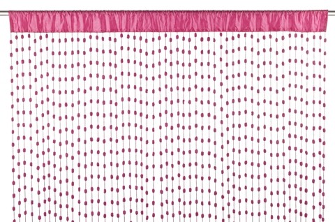 Little Balls Spagetti függöny, Bizzotto, 140x280 cm, ciklámen