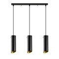 Sivani MR - 977 Csillár, Opviq, 60 x 8 x 114 cm, 3 x E27, 100W, fekete/sárga