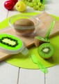 Kiwi tárolódoboz, Snips, Kiwi Gyümölcstartó, 13 x 8,3 x 7 cm, műanyag