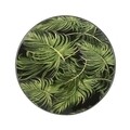 Palm leaf Bortartó polc, Decoris, 40x76 cm, fekete