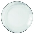 Lapos tányér, Vidivi, telihold, 21 cm Ø, üveg, átlátszó