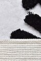 Set 3 covorase de baie Big Eyes, Chilai, 40x60 cm/50x60 cm/60x100 cm, alb/negru