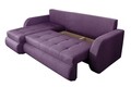 Siena Purple Megfordítható sarokkanapé 243x141x81 cm tárolóládával