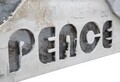 Peace Festmény, Mauro Ferretti, 60x120 cm, kézzel festett, kanavász/erdeifenyő