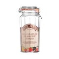 Fedős tégely, Kilner, Vintage, 1,8 L, üveg, átlátszó