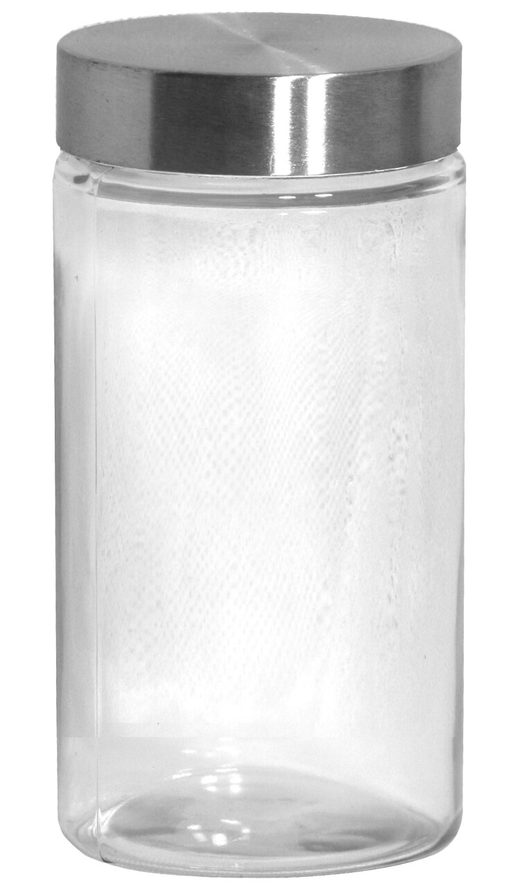 Anabel Befőttesüveg fedővel, Domotti, 32 cm, üveg