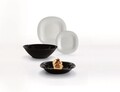 Luminarc 19 darabos Étkészlet, Carine Granite/Black, opál