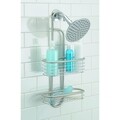 Függesztett fürdőszobai rendszerező zuhanyfejhez Basic, iDesign, 25,5x12x52 cm, rozsdamentes acél