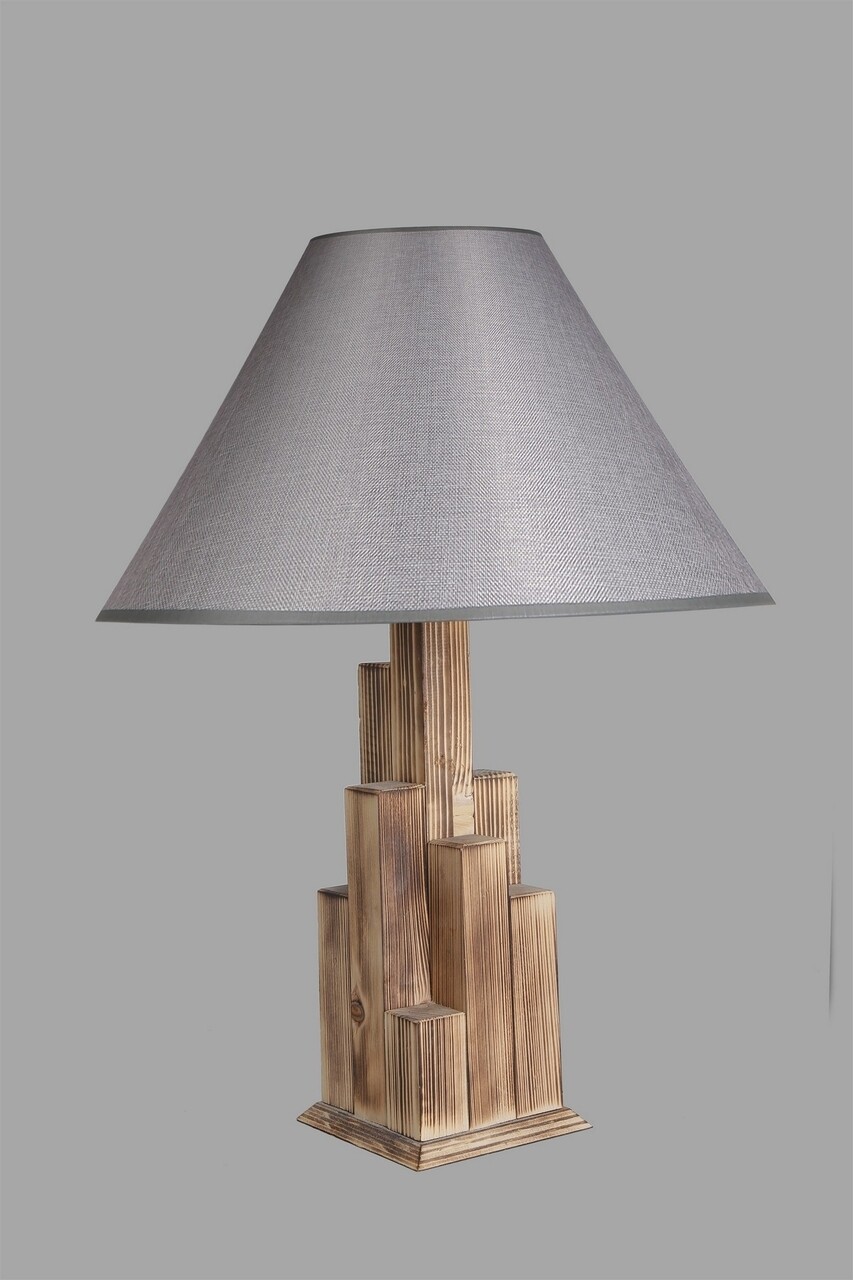 Luin Éjjeli Lámpa, 8300-3M, E27, 60 W, Fa/textil