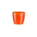 Ghiveci Aga Marmur 16 cm, plastic, portocaliu marmorat