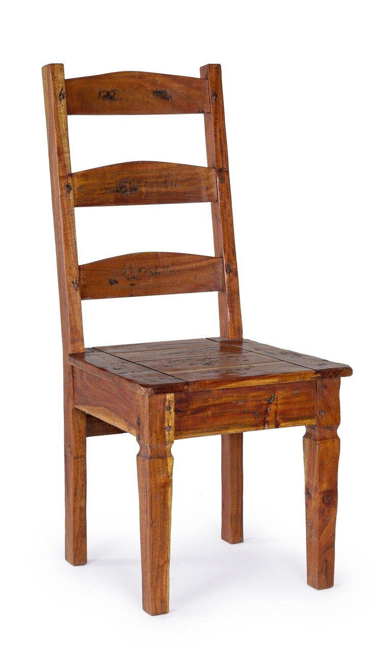 Chateaux szék, bizzotto, indiai akácfa, 45x45x105 cm, barna