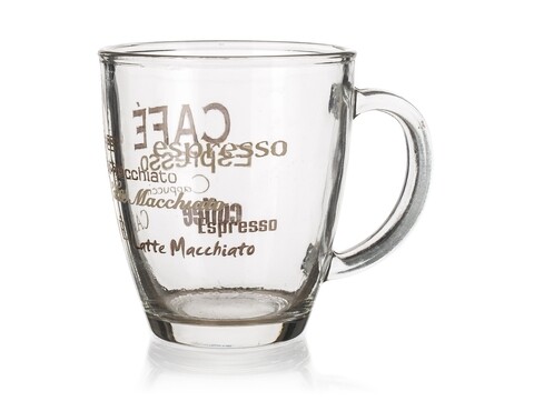 Lucca üvegpohár, bankett, 360 ml, 9x10 cm