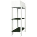 Suport pentru ghivece Nola, Talon, 60 x 23.6 x 96.6 cm, alb/verde