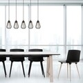 Fetiye csillár N-1114, Noor, 85 x 112 cm, 5 x E27, 100 W, fekete
