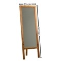 Cheval A42 padló tükör, Neostill, 55 x 3,2 x 170 cm, tömörfa, dió