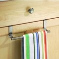 Suport prosop pentru usa Forma, iDesign, 23.5x6.5x6.5 cm, otel