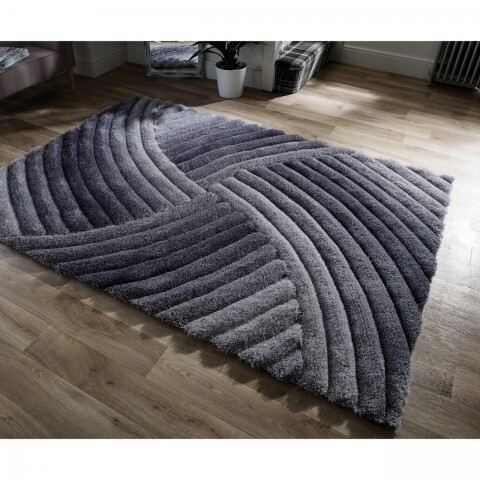 Barna szürke szőnyeg, Flair Szőnyegek, 120 x 170 cm, 100% poliészter, szürke