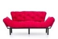 Nitta Triple Kihúzható kanapé, Futon, 3 személyes, 225x70 cm, fém, ciklámen