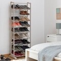 InnovaGoods Cipő rendszerező, 25 pár, 50 x 25 x 135 cm, acél/ABS műanyag
