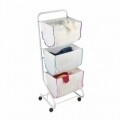 Mosókocsi 3 rekesszel Escala, Wenko, 90 l