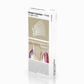 Akasztós rendszerező 40 db InnovaGoods ruhához, 24 db, műanyag