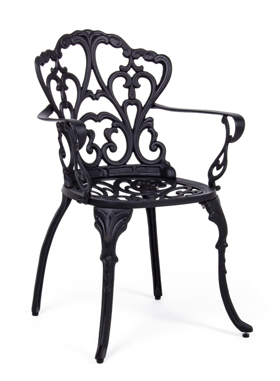 Victoria kerti szék, bizzotto, 57.5x58x87.5 cm, öntött alumínium