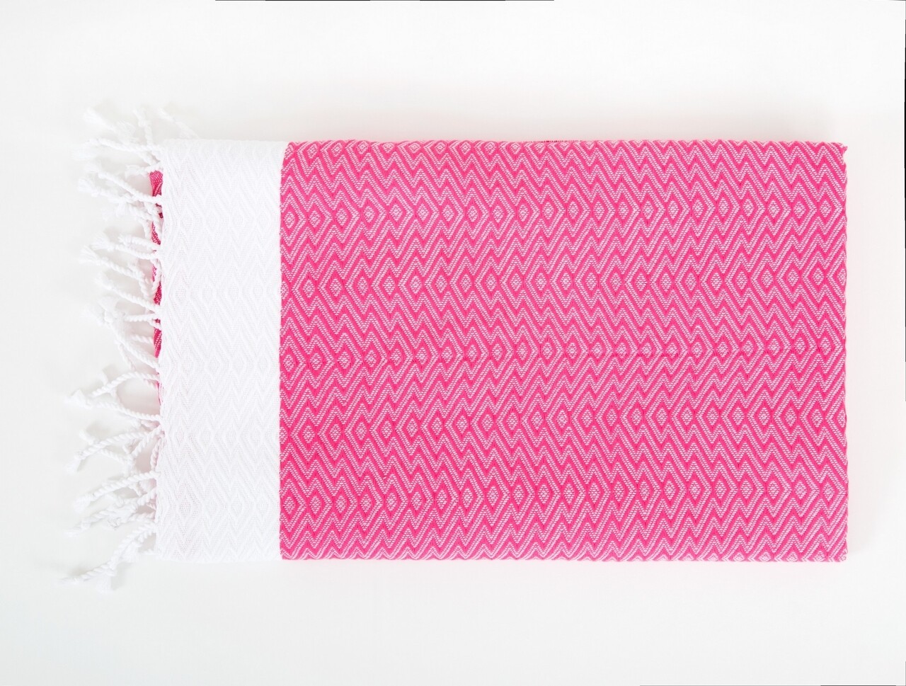 Dila strandtörölköző, Irya Home, 90x170 cm, rózsaszín