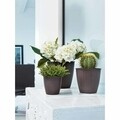 Rattan Virágcserép 14 cm, szürke
