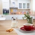 Krémadagoló, Westmark Paris-Chrome, 150 ml, üveg / műanyag króm