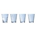 4 pohár vízből álló készlet, Villeroy & Boch, Dressed Up, 310 ml, kristályüveg, kék