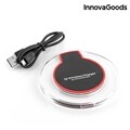 InnovaGoods Kábel nélküli töltő Smartphone-okhoz Qi, Ø10 cm