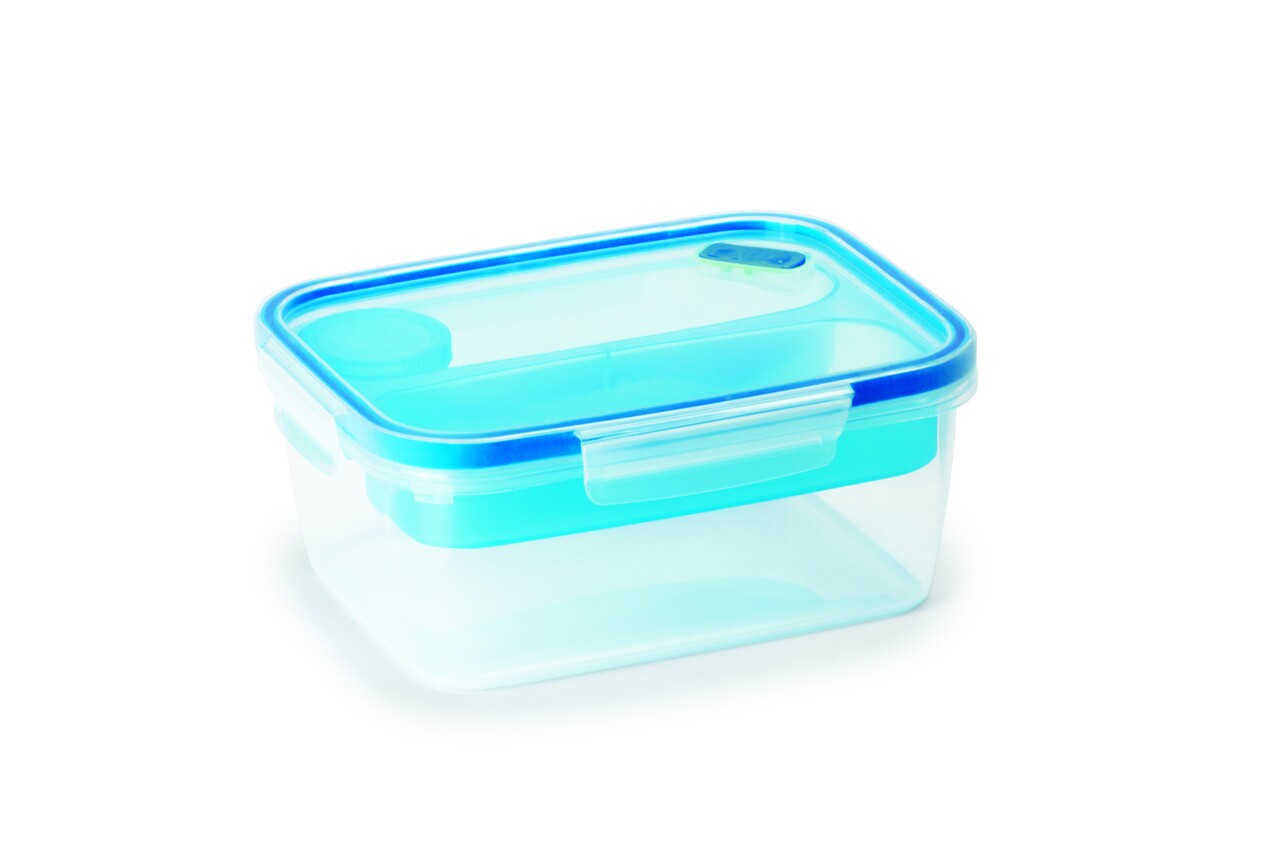 Snips Tároló Fedővel, Lunchbox Blue, 1,5 L, Polipropilén, Kék