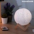 RGB LED Lámpa, újratölthető Planeta Pamant Worldy InnovaGoods