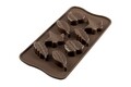 Nature szilikon sütőforma, Silikomart Easy Choco, 8 forma, 5,1 x 2,3 cm