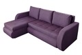 Siena Purple Megfordítható sarokkanapé 243x141x81 cm tárolóládával