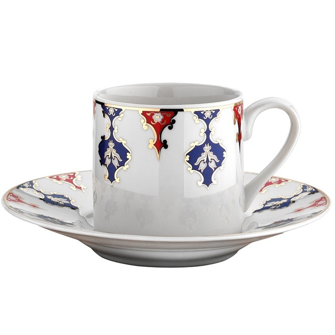 Kutahya Porselen Kávés készlet, RU12KT4307710, 12 darabos, porcelán