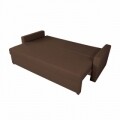 Firenze Kihúzható kanapé Lux Dark Chocolate 218x85x85 cm + tárolóládával, barna