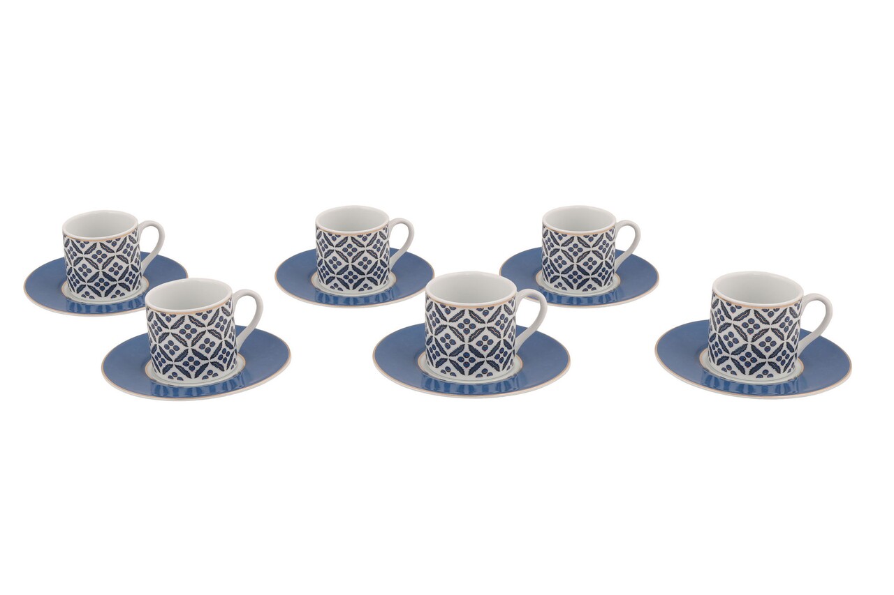 Kutahya Porselen Kávés készlet, RU12KT4309737, 12 darabos, porcelán