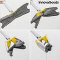 Twop InnovaGoods Szálas szivacsos felmosórongy X típusú csavarással,  360° forgással, 142 cm