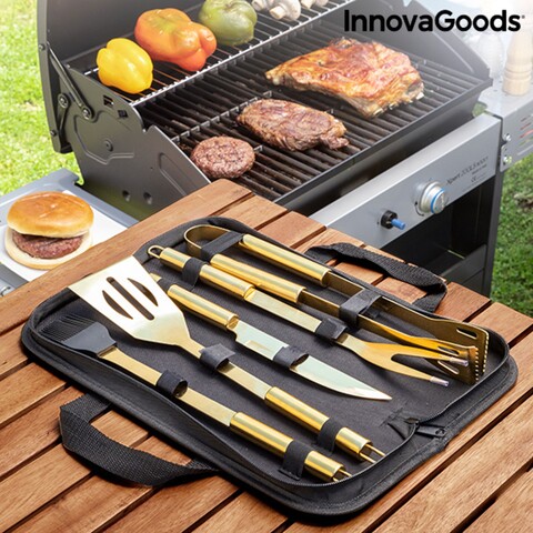 BBQase 6 darabos Grill eszköz készlet, InnovaGoods