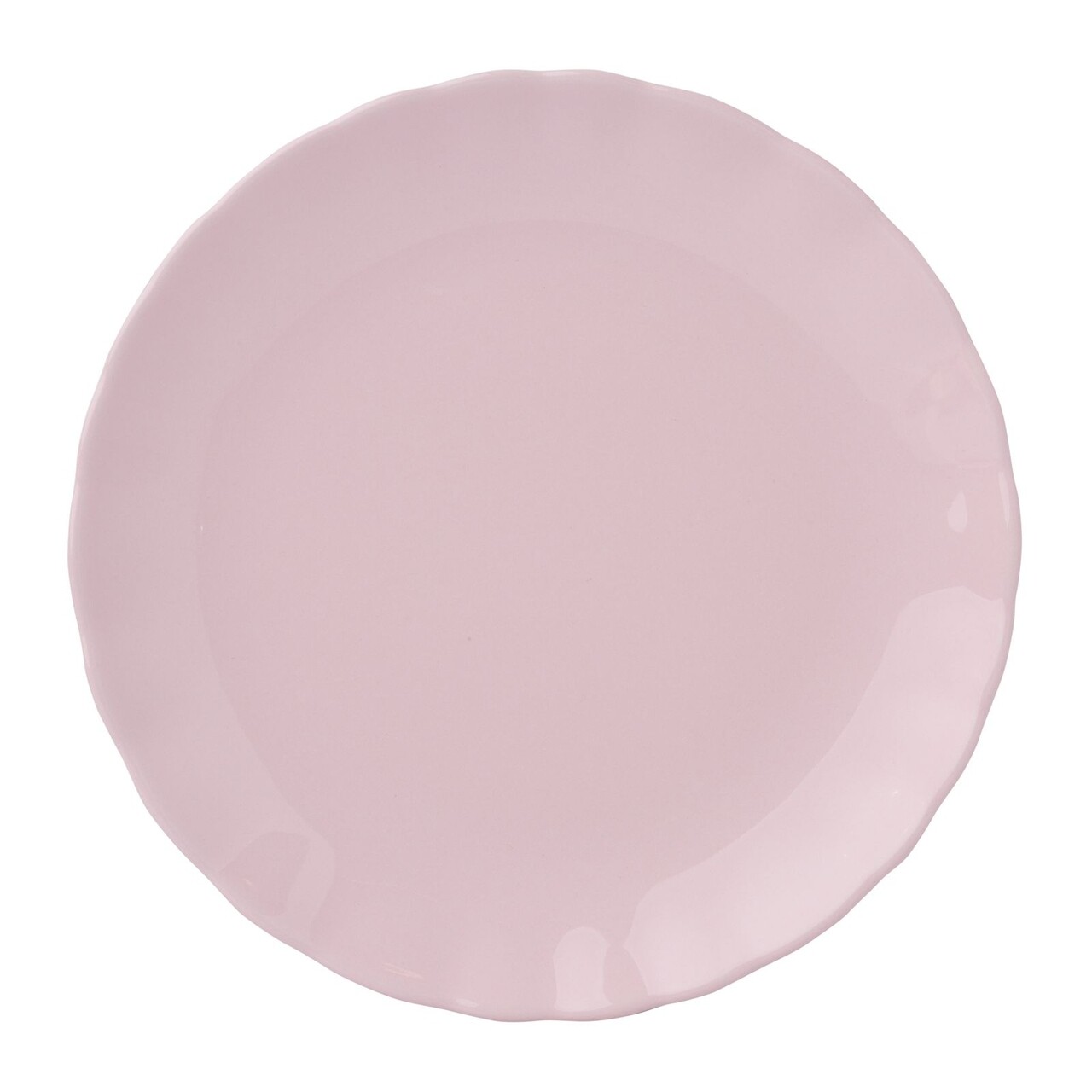 Diana Rusztikus Desszert tányér, Ambition, 19 cm, kerámia, rózsaszín