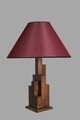 Luin Éjjeli lámpa, 8301-2M, E27, 60 W, fa/textil