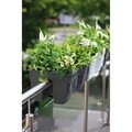 Jardiniera balcon Wave 60x29x20 cm, verde fistic