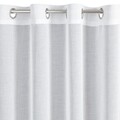 Eurofirany függöny, gyapjú kerekek, 350x150 cm, poliészter, fehér