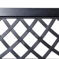 Viko Kerti pad, 115 x 51 x 74 cm, acél, fekete