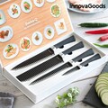 Black Shark Swiss-Q 4 darabos Kép szett, InnovaGoods, rozsdamentes acél