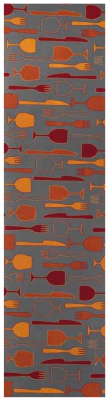 Tavola Konyhai szőnyeg, Decorino, 67x200 cm, poliészter, színes