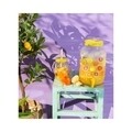 Adagoló Citrus italokhoz, Decoris, 4 L, 16x16x25 cm, üveg, átlátszó