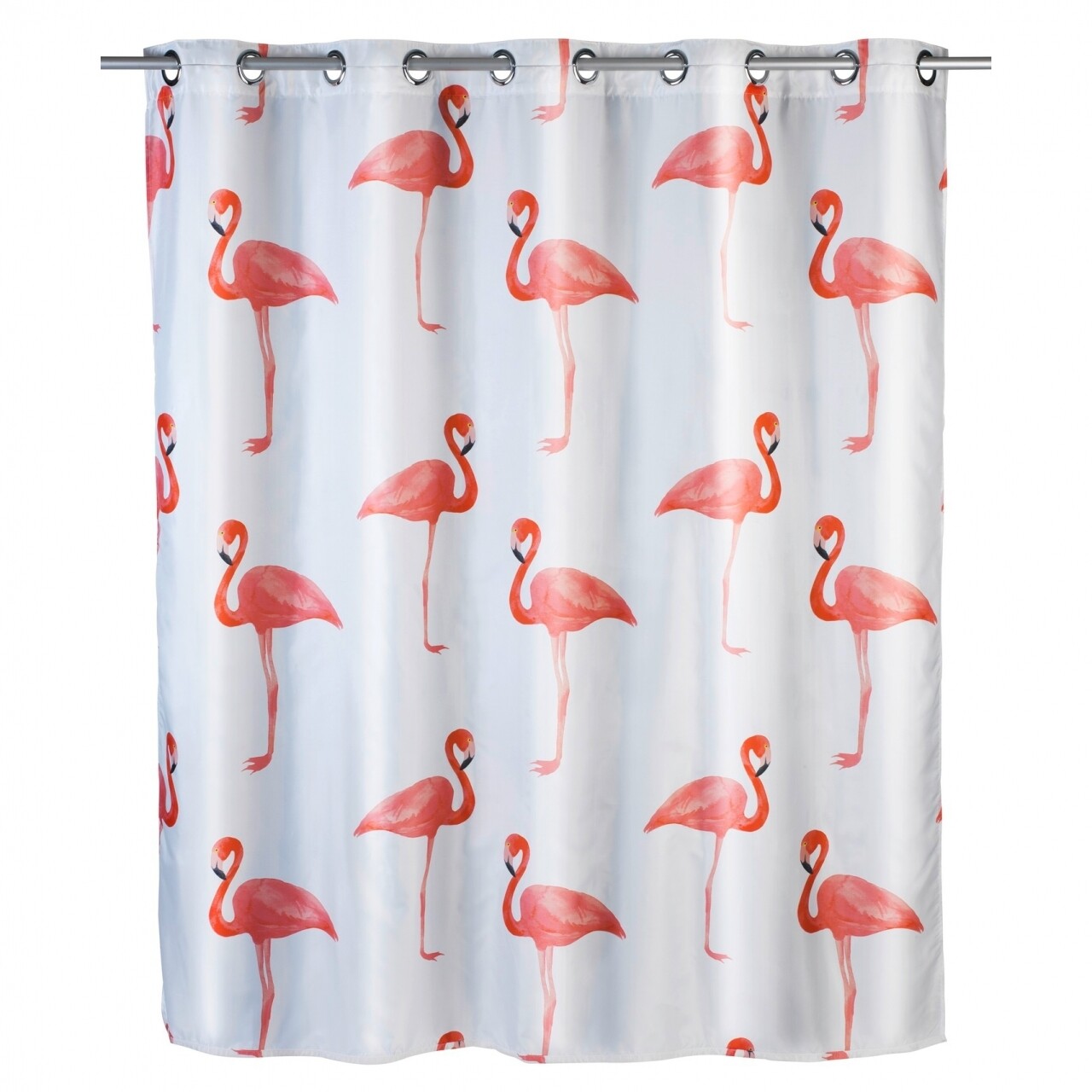 Flamingo penészálló zuhanyfüggöny, 180 x 200 cm - Wenko